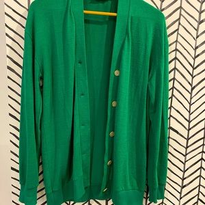 Golden by TNA Green Cardigan